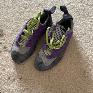 Evolv climbing shoes